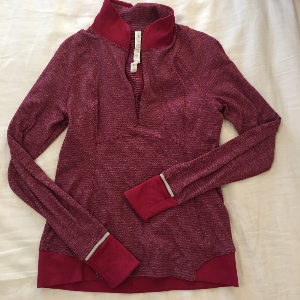 Lululemon Runderful 1/2 Zip - Picture 4 of 8